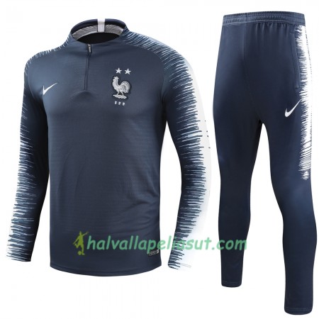 Ranska 2 Stars Training Huppari Suits Sininen 2018